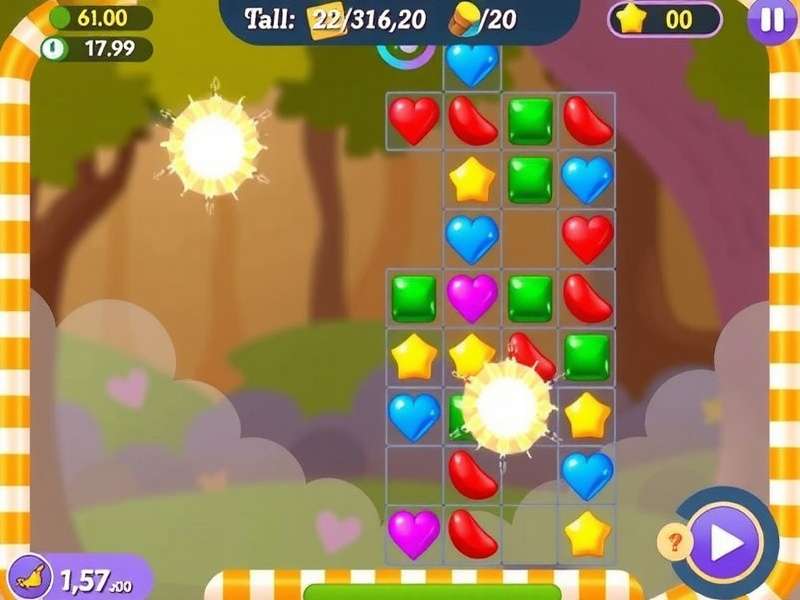 Sparkling Sweets Showdown Gameplay Screenshot